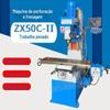 Furadeira e Fresadora Zx50C-Ii com Bancada Pesada de 1m Furando 50 Furos 50C Furadeira de Bancada Visor Digital de Três Eixos Refrigeração a Água