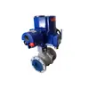 Válvula de bola eléctrica con brida a prueba de explosiones QT Q941F-16C/25P PPL interruptor resistente a altas temperaturas ajuste inteligente dn50 80