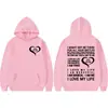 Amo Mi Vida, Soy un Fan de las Sudaderas Fuertes, Merchandising de la Gira en Vivo 2025 de Robbie Williams
