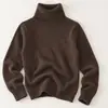 Suéter de Cuello Alto para Niños Estilo Otoño Invierno Unisex Niños Suéter de Punto Grueso Bebé Color Sólido Capa Interior Capa Base Top