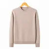 Camiseta Interior de Punto de Cuello Redondo para Mujer Engrosada Casual de Negocios Otoño Invierno