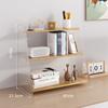 Estante para tazas de acrílico, de madera maciza, multicapa, para escritorio, para el hogar, para tazas de café, ceremonias de té, organizador de almacenamiento