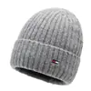 Nuevo Gorro de Invierno Tejido Aoteng para Hombre, Forro de Felpa, Gorro de Lana Engrosado y Cálido, Gorro para Protección de Orejas a Prueba de Frío para Ciclismo al Aire Libre