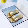 Moda Femenina Primavera y Verano Estilo Simple Sandalias Planas Ligeras de una Sola Tira de Moda Soporte para Envíos Transfronterizos