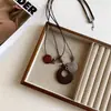Nuevo Estilo Chino Retro Estilo Étnico Colgante Largo para Mujer Nicho Versátil Apilable Moda Coreana Tendencia Accesorios Collar
