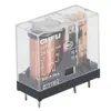 G2R-1/2 relé pequeno universal DC24VAC220V módulo fino miniatura 5 pinos 8 pinos pinos de solda