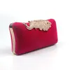 Bolsa de Cena de Terciopelo de Pavo Real Nueva de Sirena Bolsa de Banquete de Franela de Comercio Exterior Bolsa de Mano de Novia Bolsa de Dama para Vestido de Noche