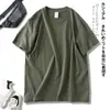 Estilo de Casal para Homens e Mulheres! oz Silhueta! Algodão Penteado 230g! Camiseta Casual Básica Versátil de Manga Curta Primavera/Verão 2026