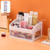 Caja de Almacenamiento de Cosméticos de Escritorio de Cabello Lacio Tipo Cajón Organizador de Joyería Lápiz Labial Artículos Varios Papelería Estante de Almacenamiento de Artículos Varios