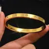 Pulseras de Acero Inoxidable Transfronterizas Europeas y Americanas, Clavos de Diamante de Trébol de Cuatro Hojas que No se Desvanecen, Pulseras de Acero de Titanio, Joyería para Niñas al por Mayor
