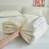 Colcha de Verano de Algodón Puro Estilo Nuevo, Relleno de Colcha de Algodón Puro, Lavable a Máquina, Colcha de Verano para Una Persona para Aire Acondicionado, Juego de Colcha de Verano de Cuatro Piezas al por Mayor