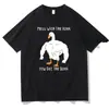 Caliente Te Dan el Bonk Humor Camisetas para Hombre Ganso de Dibujos Animados Camiseta Sh