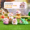 Modelo Novo Mais Vendido Caixa Surpresa Figura de Animal Fofo Resina Giratória Decoração de Mesa