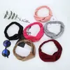 Nueva Diadema de Punto Rayada Estilo Coreano Cruzada, Diadema de Secado Rápido para Yoga y Lavado de Cara, Bufanda para el Cabello Venta de Liquidación