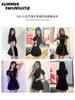 Traje de Baño para Mujer de Una Pieza Falda Conservador Estudiante 2025 Nuevo Estilo Cubre Vientre Adelgazante Look Deportivo para Mujer Talla Grande Traje de Baño para Aguas Termales