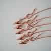 Colgador interno de metal tienda de sujetadores y lencería Estante especial para exhibir sujetadores oro rosa pinza para colgar ropa interior pantalones de mujer colgar secar