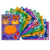 Precio FijoCompra Directa Transfronteriza 6 Hojas/Paquete Pegatinas de Cambio de Rostro de Halloween Personajes de Halloween Diversión Infantil Rompecabezas