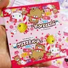 10cm fofo desenho animado comida brincar pequeno novo cartão de apertar cartão de joia cartão dobrável papel cartão material de embalagem de cartão pequeno lote