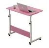 Escritorio de altura ajustable, mesita de noche, escritorio para computadora móvil de altura ajustable - Juego de 2 piezas para mesa de comedor de ancianos, escritorio simple, escritorio pequeño para estudiantes