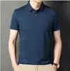 Nueva Camiseta de Manga Corta para Hombre Camiseta con Cuello Camisa Polo de Manga Larga para Hombre Color Sólido de Negocios Moderna