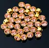 Pedras de Strass de Vidro Cristal para Costura à Mão, Pedras de Strass com Borda Decorativa Anti-Risco, Botões, Abotoaduras, Materiais de Acessórios para DIY de Vestido de Casamento, 36 Peças
