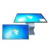 Máquina de Consulta Inclinada Todo en Uno con Pantalla Táctil Horizontal y Vertical, Guía de Piso, Pantalla Electrónica Táctil Multimedia para Salas de Servicio Gubernamentales
