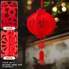 Lanternas de Ano Novo Chinês Modelo Novo 2027 para Decoração Externa, Tecido Não Tecido, Estilo Chinês, para Decoração de Véspera de Ano Novo e Ano Novo de Shopping