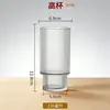 Tazas de té apilables para hotel y restaurante de PC importadas, vasos de agua resistentes a roturas, vasos acrílicos para restaurante tipo buffet, resistentes a altas temperaturas