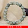 Cuentas de Cubo Bodhi Verde Pulsera de Mano Especificaciones 10 x 11 para Hombres y Mujeres Joyería Decorativa Étnica Cuentas de Rosario Literarias al Azar Fábrica Venta al por Mayor