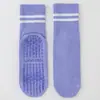 Meias de Yoga Antiderrapantes para Comércio Exterior Meias Esportivas de Algodão para Homens e Mulheres Fitness Indoor Meia de Canoa Meias de Algodão para Pilates Meias Esportivas Feitas Sob Medida