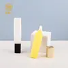Em Estoque 13ml Tubo Macio Squeeze Quadrado Tubo de Gloss com Boca Inclinada, Tubo Vazio para Gloss Labial, Material de Embalagem com Logo Personalizável Atacado