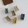 Elástico de Cabelo Dopamine de Malha Larga para Mulheres, Elástico de Alta Elasticidade, Faixa de Cabelo com Estilo Fresco, Acessório de Cabelo Versátil