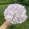 Cabeza de Flor de Hortensia Copo de Nieve de 20 cm, Flor Artificial, Hortensia Falsa para Boda y Decoración del Hogar, Venta al por Mayor