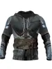 Moda de Primavera y Otoño Caliente Transfronterizo Suéter 3D para Hombre Fresco Estampado de Animales Moda Callejera Sudadera Clásica