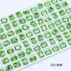 Taladro de uñas Dongzhou 8*6 broca octagonal larga de fondo puntiagudo explosiones de la red social taladro para decoración de uñas taladro de vidrio brillante venta al por mayor