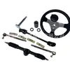 Peças Modificadas para Buggy Elétrico de Quatro Rodas Beach Buggy Go-Kart 340 440 Caixa de Direção Volante Barra de Direção Junta Esférica Direção