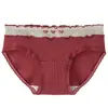 Ropa Interior Roja Nueva para Niñas Algodón Puro 10A Antibacteriana Entrepierna Extendida Año Zodiacal de Chica Dulce Calzones para Mujer