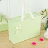 Caja de regalo para el cuidado de la piel con lazo verde, venta al por mayor, caja de regalo para cosméticos, caja de regalo con cajón