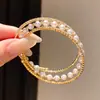 Pulsera de perlas en forma de gota de agua con diamantes de estilo vintage francés, de lujo ligero con un toque de alta gama, pulsera elegante, joyería exquisita estilo princesa