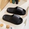 Sandalias y pantuflas nuevas para pareja Qida Shun de mujer para verano, hogar, interior y exterior, antideslizantes, suela suave, pantuflas de hotel para hombre, venta al por mayor