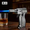 Venta al por mayor de fábrica plástico a prueba de viento creativo súper rentable encendedor de moxibustión soplete para hornear cigarros de encendido directo