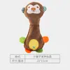Brinquedo Popular da Amazon Resistente a Mordidas para Filhotes, Brinquedo de Pelúcia com Som para Cães, Brinquedo para Pet Cachorro Pequeno Teddy Pomerânia