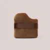Conjunto de Esponjas de Chocolate para Pó de Fábrica, Dupla Utilização para Aplicação Seca e Úmida, Não Absorvente de Pó, Esponja de Maquiagem Personalizada OEM, Esponja de Pó para Cushion Atacado