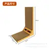 Rascador para Gatos Vendedor Caliente Transfronterizo Juguete Vertical para Gatos Duradero y que No Suelta Pelo Varios Colores Papel Corrugado para Afilar Uñas Mascota Gato