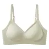 Sujetador de mujer sin costuras, cobertura total, diseño push-up, realza y levanta los senos, previene la flacidez, fino y transpirable, cómodo