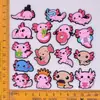 Zuecos de Muñeca Pez Salamandra de Dibujos Animados Transfronterizos Zapatos de Jardín Hebilla de Zapato Hebilla Decorativa Desmontable DIY Accesorios para Funda de Teléfono