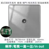 Enchufe con interruptor acrílico espejo USB 13A británico al por mayor panel Hong Kong Macao estándar británico Malasia 20A