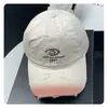 Gorra de Béisbol Bordada con Letras Estilo Coreano Nueva para Hombres y Mujeres, Gorra Vintage Desgastada que Hace que la Cara Parezca Más Pequeña, Gorra Protectora del Sol para Circunferencia de Cabeza Grande