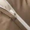 Estilo vintage francês de grau A, 100% algodão, acabamento escovado, conjunto de cama de quatro peças com renda vintage francesa de alta qualidade, roupa de cama de algodão puro