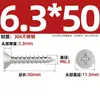 Tornillos Autorroscantes Avellanados Gb846 Acero Inoxidable 304 Cabeza Plana Phillips Tornillos para Madera Extendidos M2.9M3.5M4.2M5.5